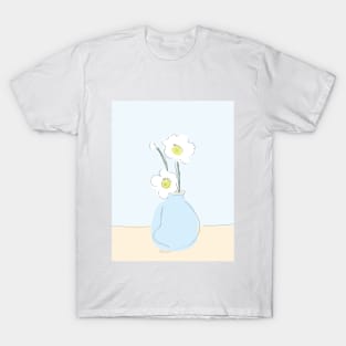 flowers in vase T-Shirt